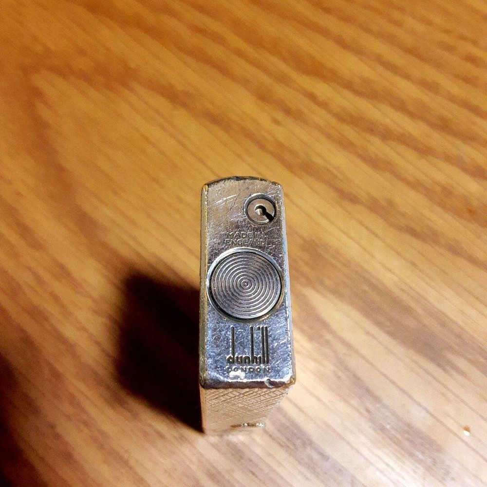 Working Dunhill Rollagas lighter 70 silver without box