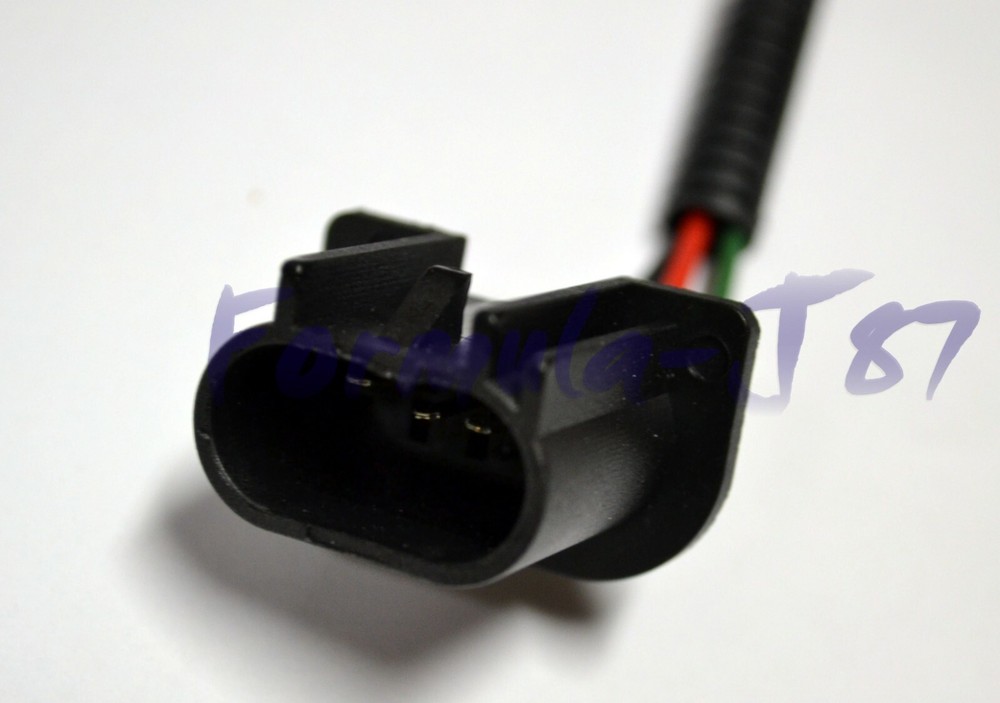 Extension Wire Ceramic 9008 H13 Two Harness Head Light Replacement Plug Adapter