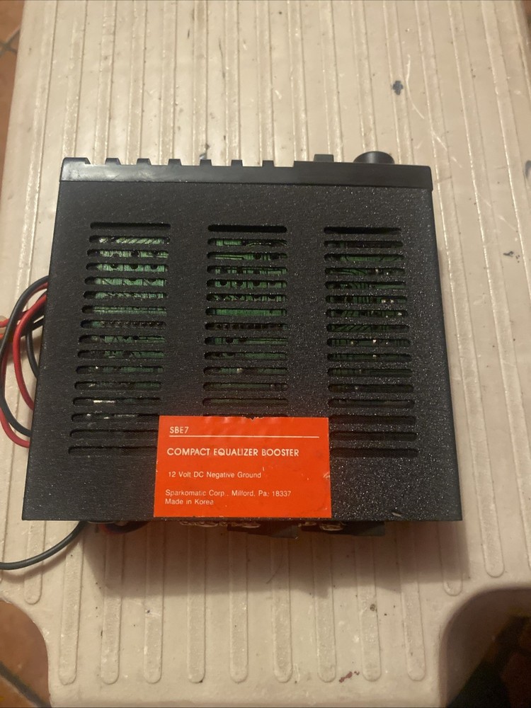 Sparkomatic Compact Vintage Equalizer Booster (Turns On But Never Hooked Up)