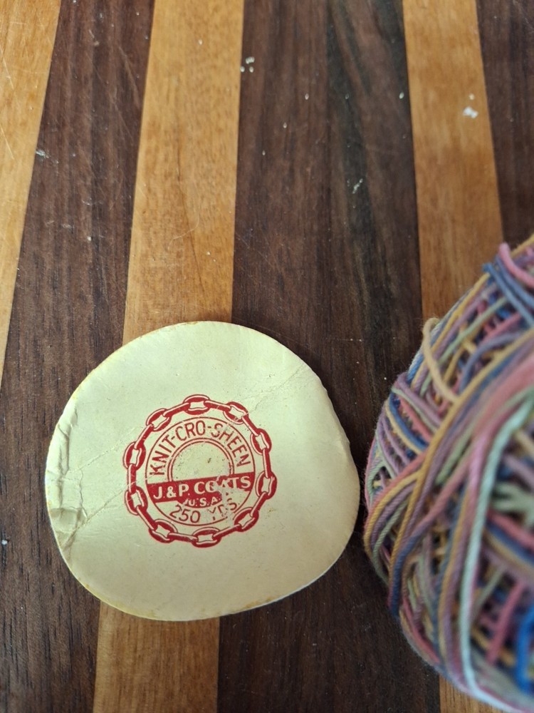 J &P Coats Knit-Cro-Sheen Thread
