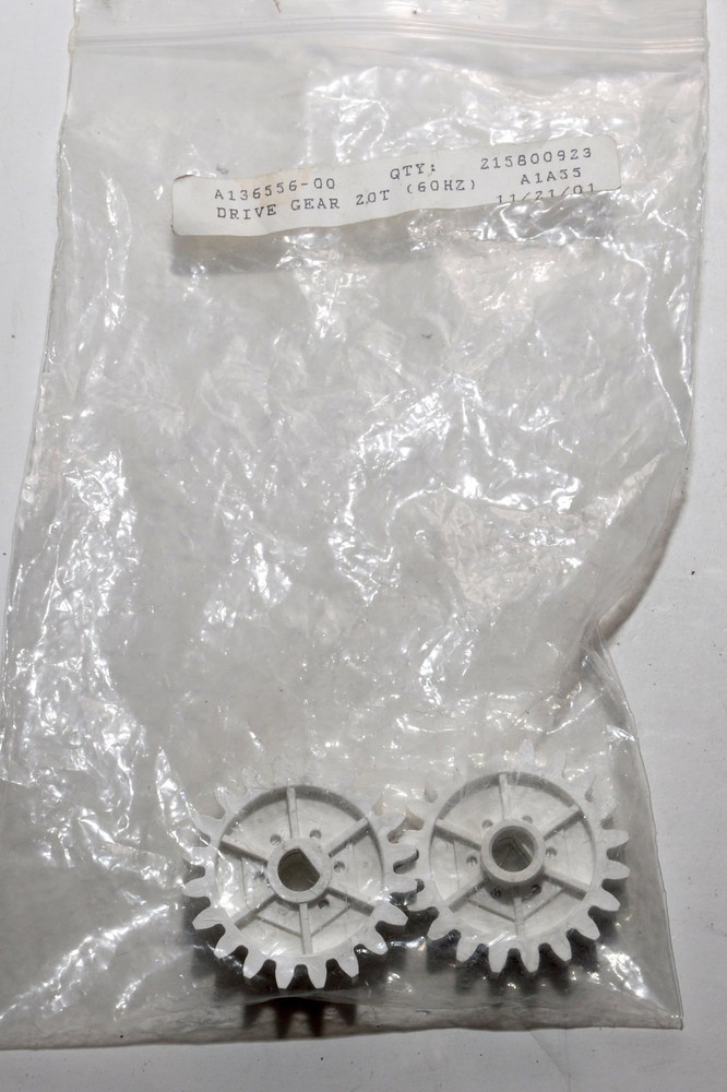 2 Genuine Noritsu 20 tooth drive gears for mini lab PROCESSOR; NOS