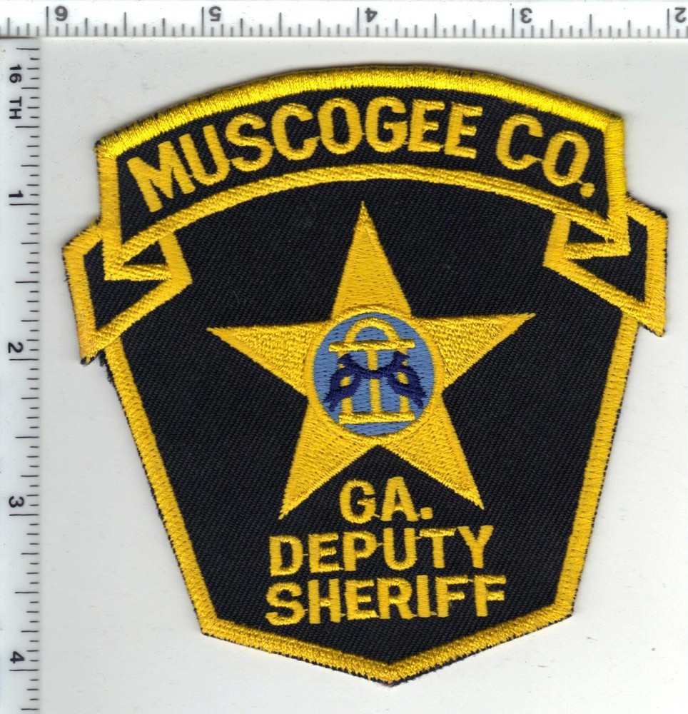 Muscogee County Deputy Sheriff (Georgia) 3rd Issue Shoulder Patch