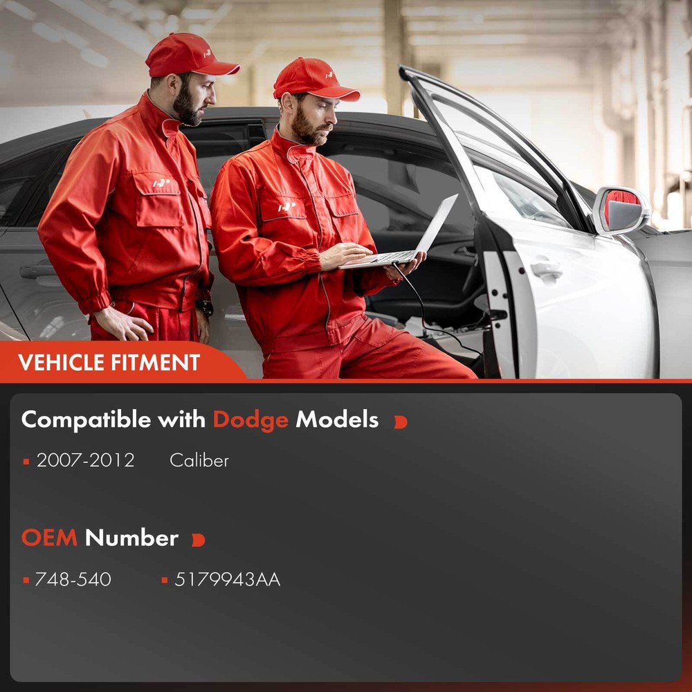 Front Passenger Power Window Regulator with 2-pin Motor for Dodge Caliber 07-12