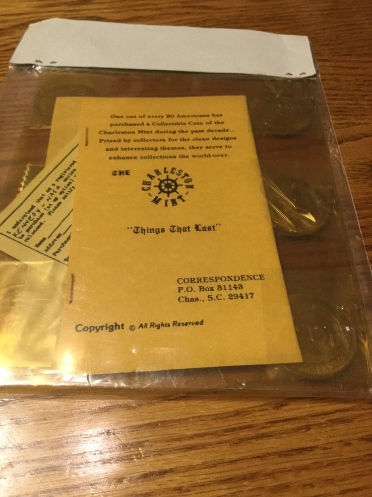 Historical NASA Bronze Coin Set