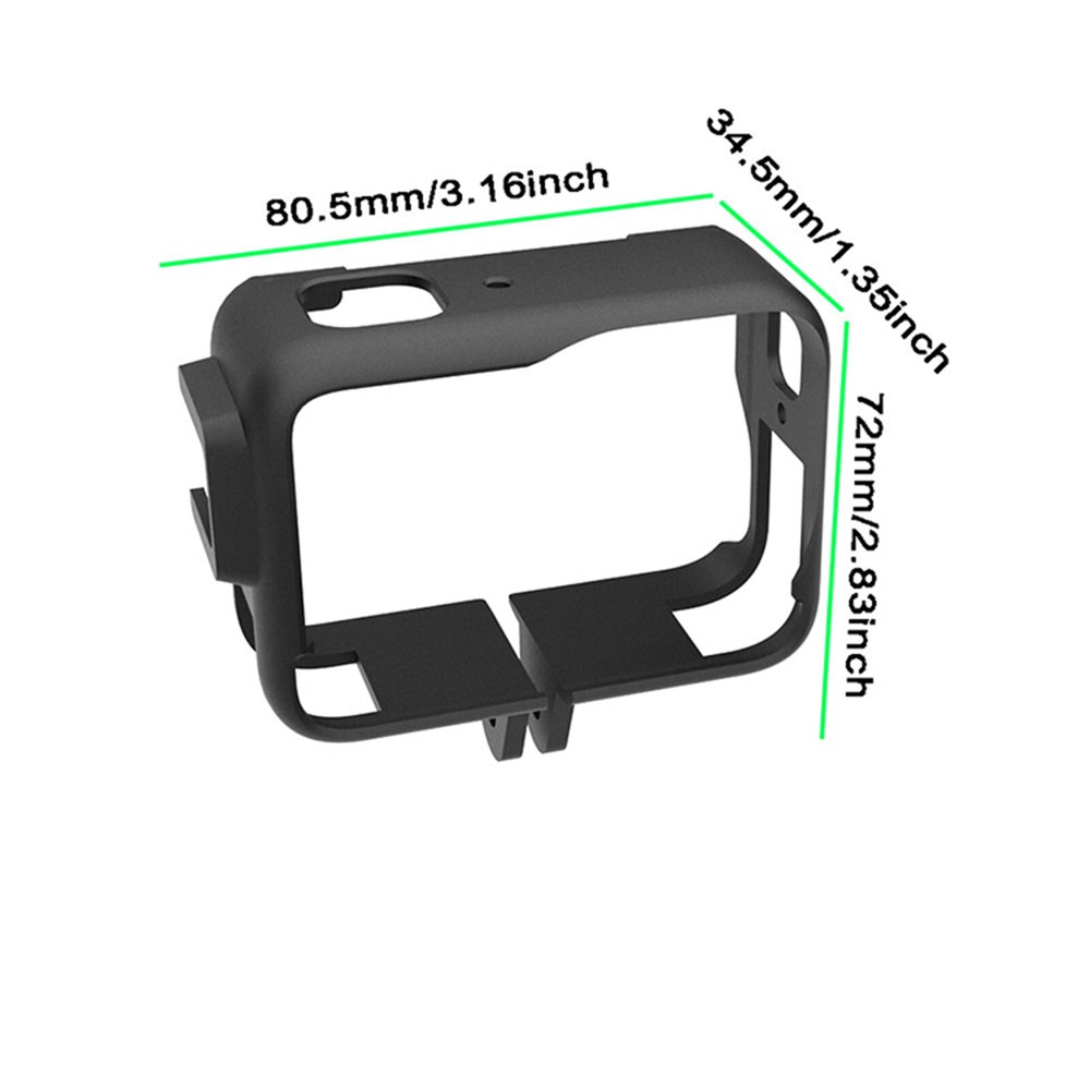 Synthetic Resin Plastic Protective Frame For Insta360 Ace Pro Action Camera