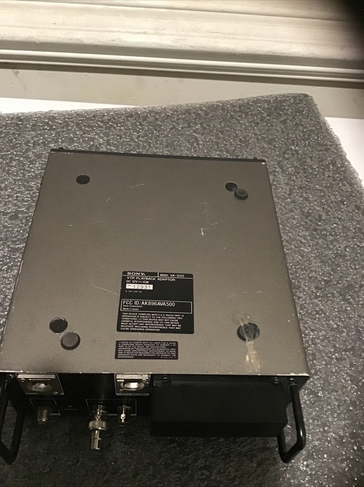 Sony VTR PlayBack Adaptor VA-500