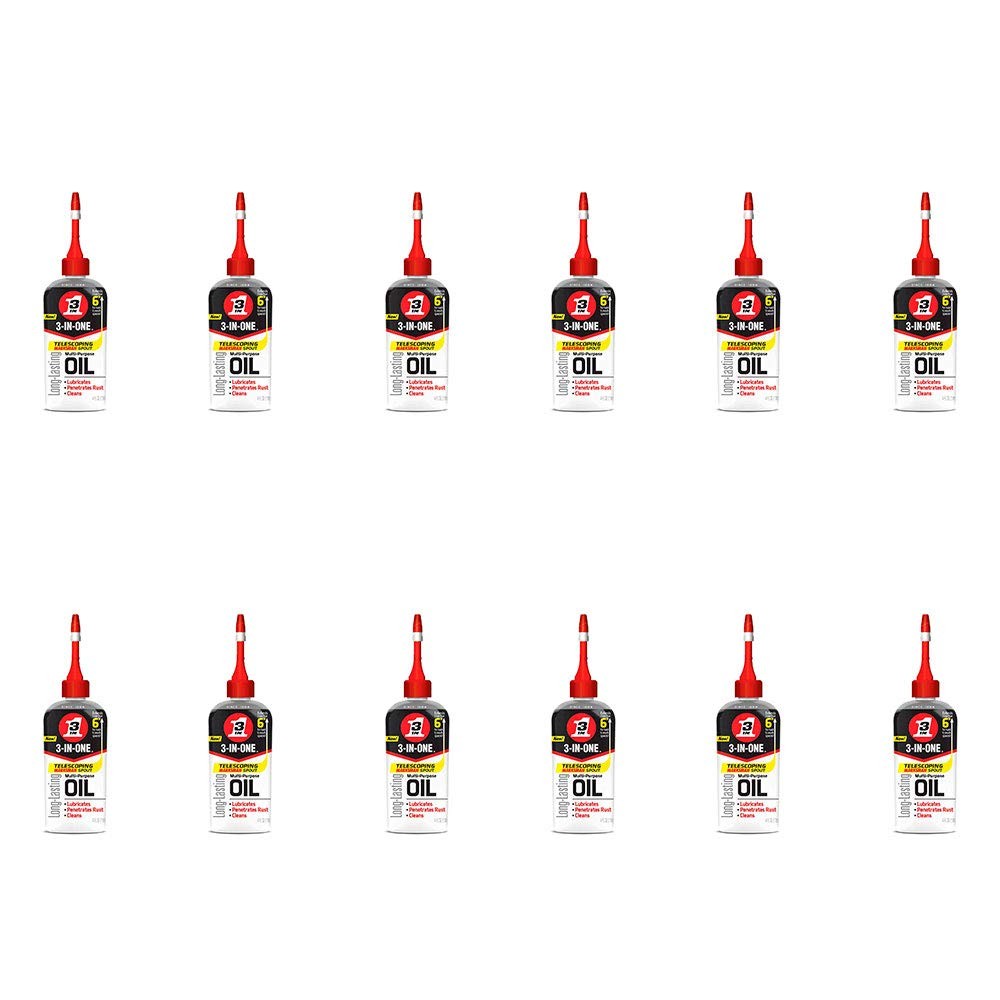 3-IN-ONE Multi-Purpose Drip Oil, 4 OZ [12-PACK]
