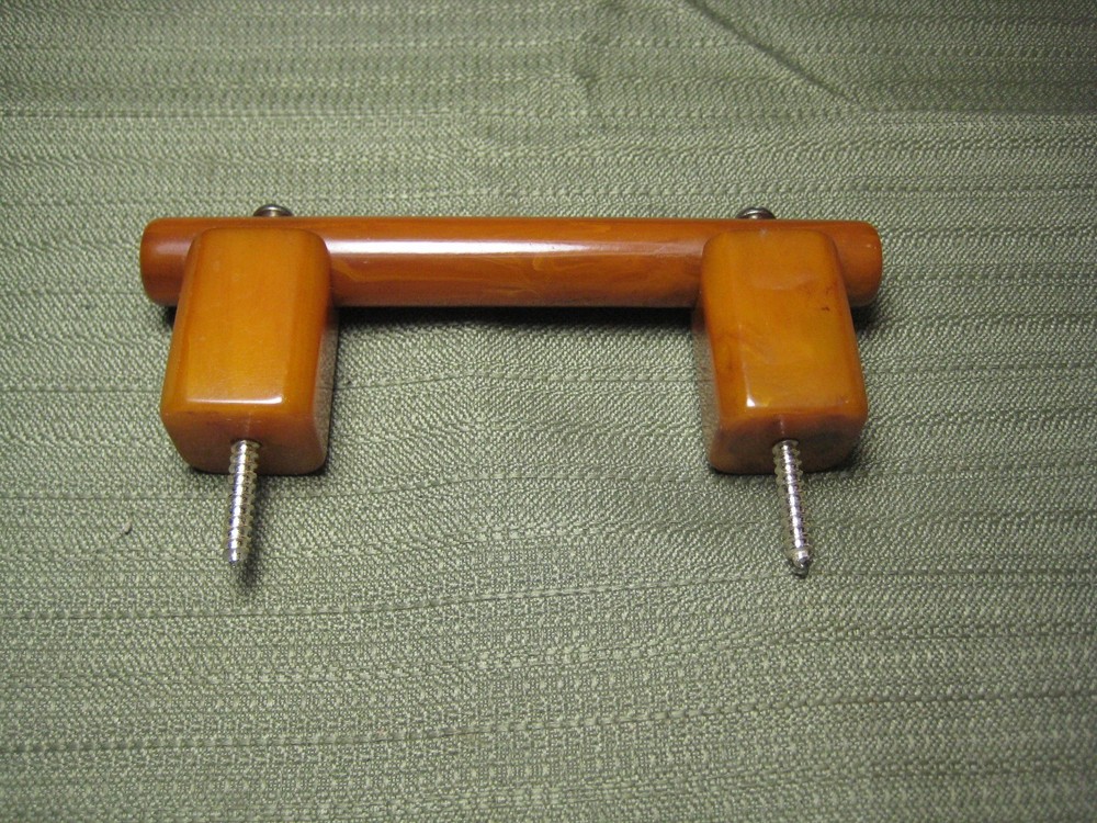 Vintage Art Deco Butterscotch Bakelite Handle