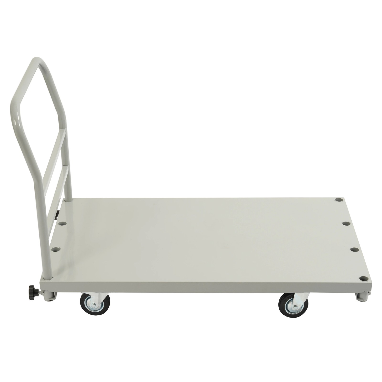 2200 lb 2- in-1 Drywall Sheet Cart, Lumber Platform Truck Dolly Cart W/4 Casters