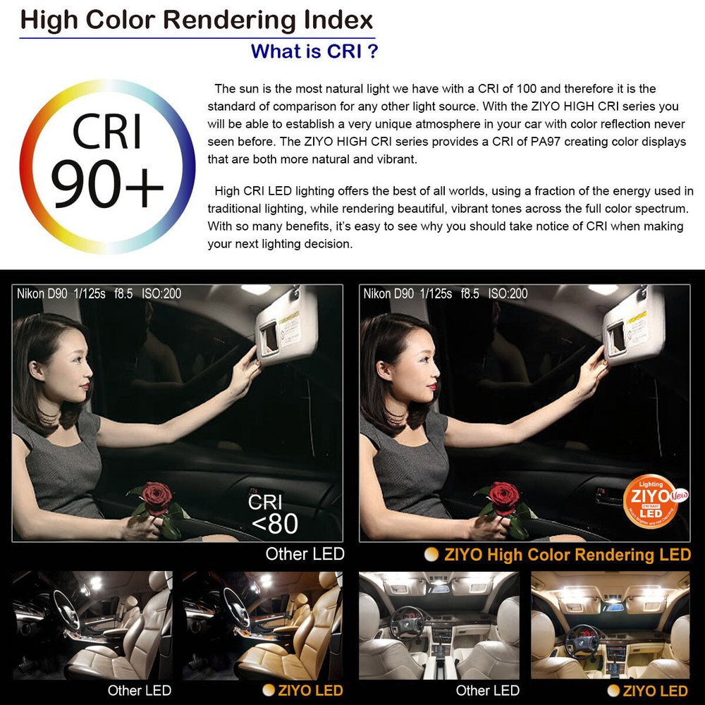 LED Interior Light Kit for Mazda6 2014-2021 Mazda 6 White Light Bulbs Upgrade