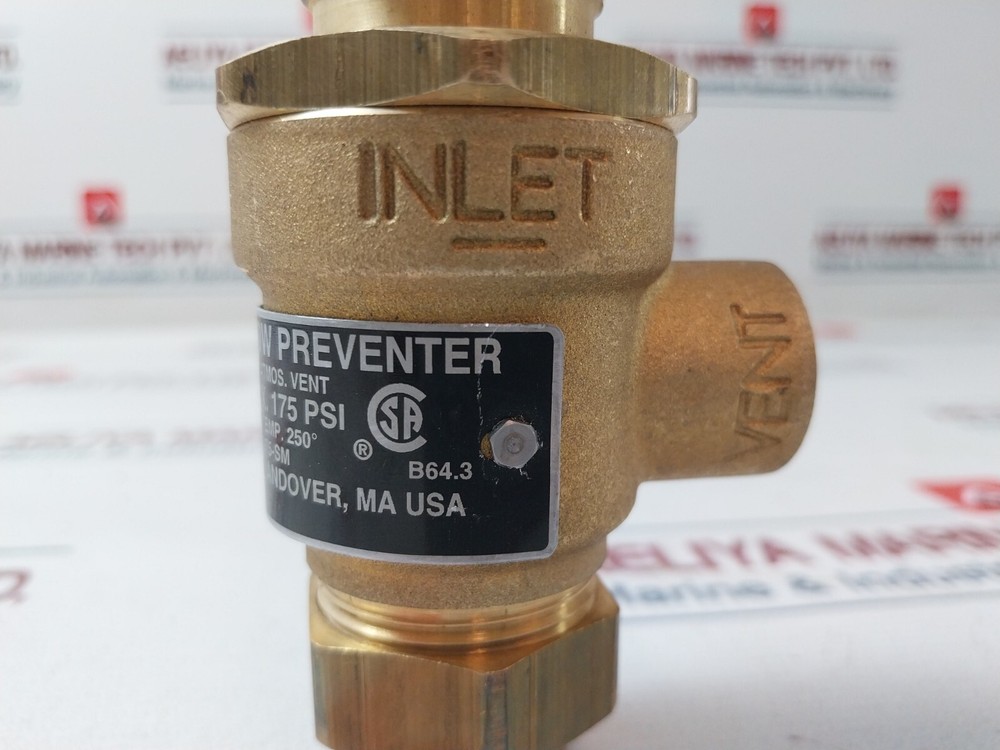 Watts Regulator 0061935 Backflow Preventer 1/2" B64.3