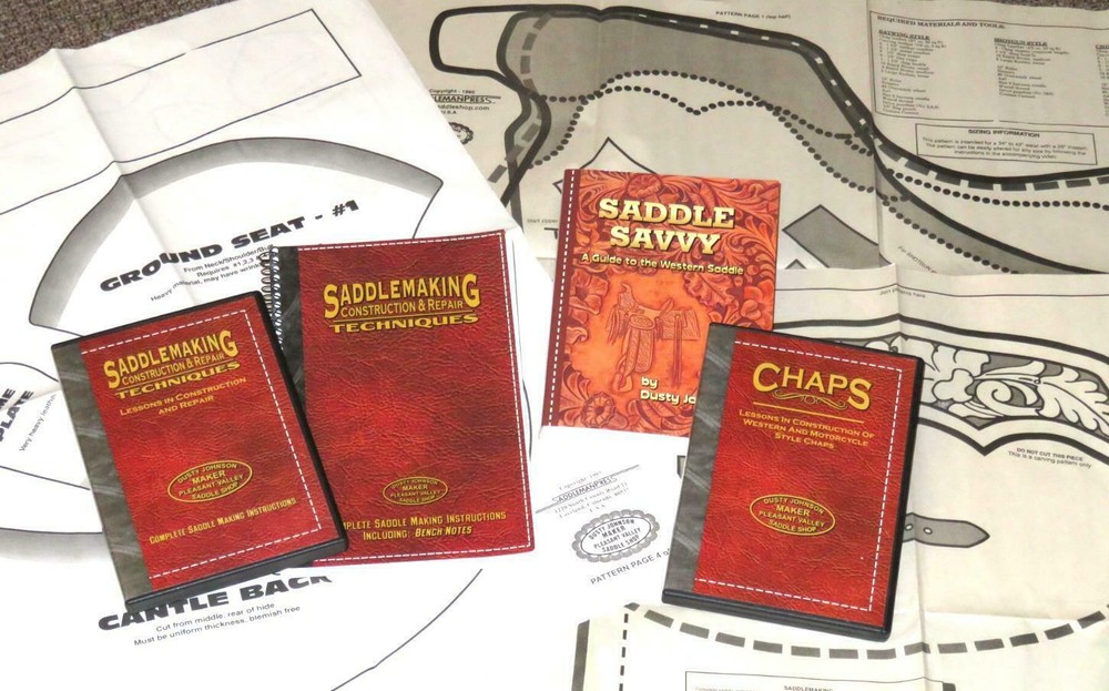 Complete Saddle & Chap Making Cowboy Craft Library