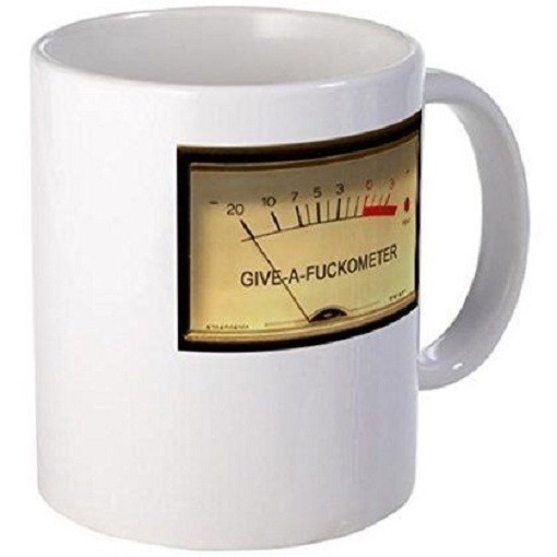 11oz mug Attitude Meter