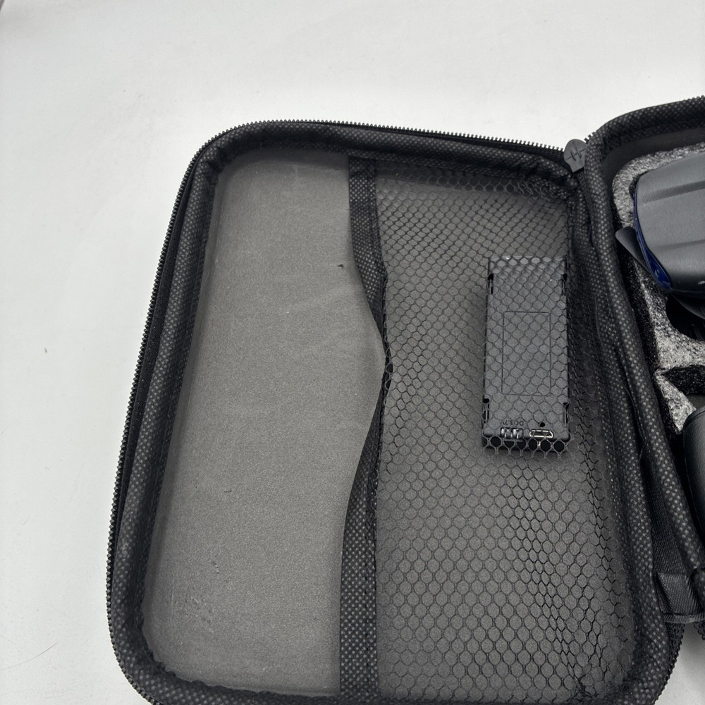 Black RC UFO Remote Controller Drone With Accessories & Carrying Case