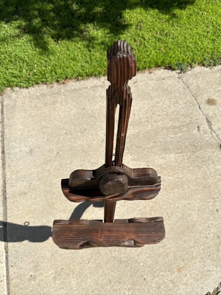 Witco Tiki Bar Display/ Artist's Easel 50”