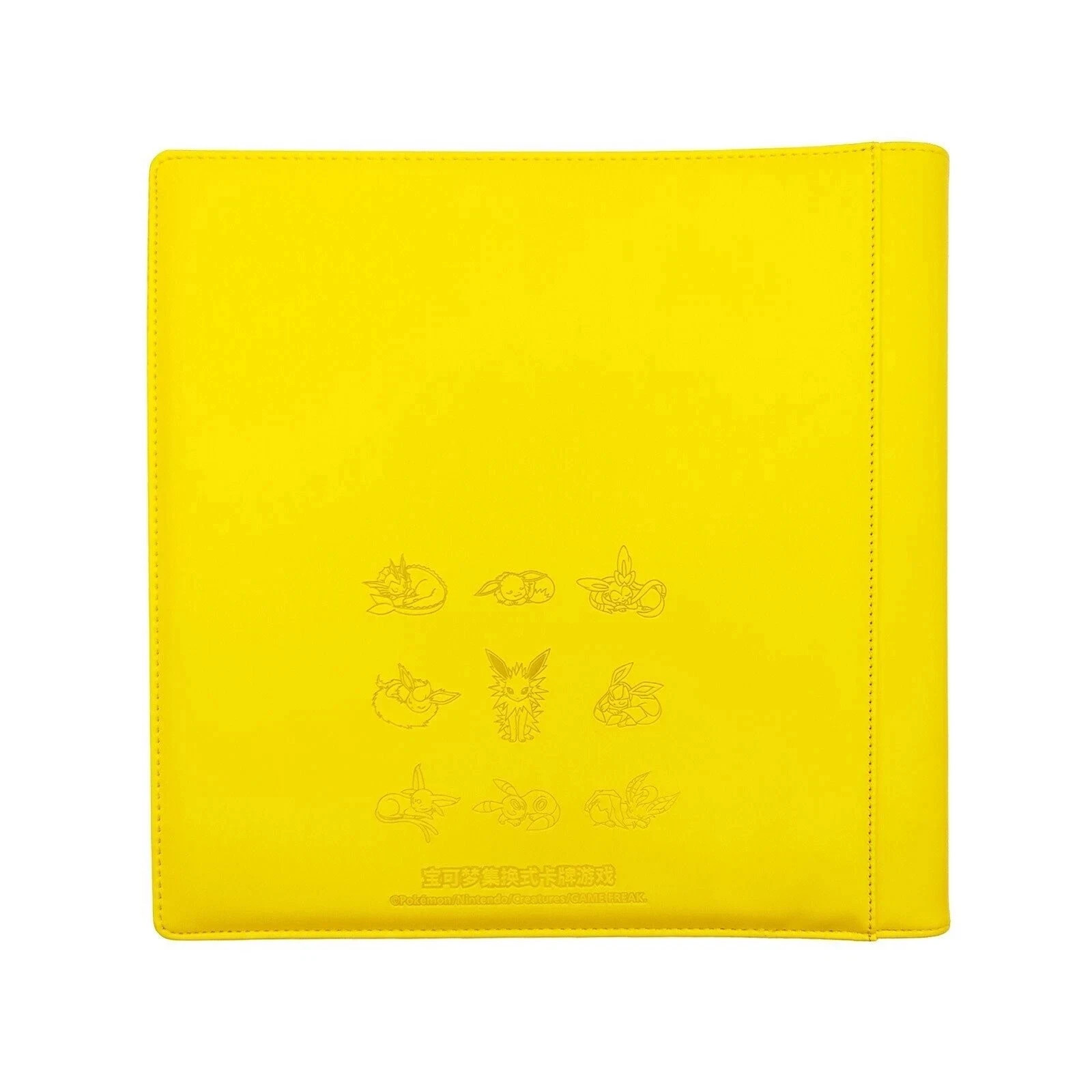 Lot 3 Pokemon S-Chinese Flareon Jolteon Vaporeon Eevee GX 480 slots Card Binder