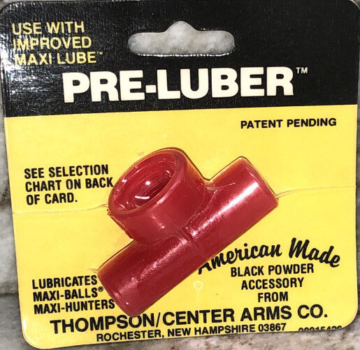 Thompson Center 7318 Pre Luber .50 Caliber Black Powder Muzzleloader Maxi Lube