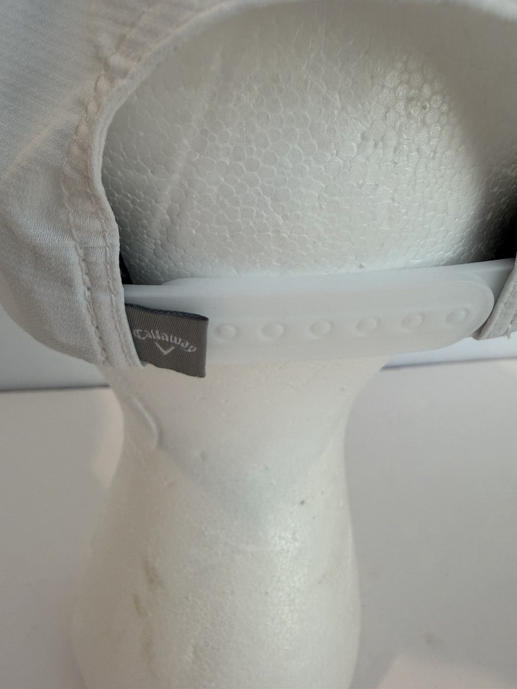 Callaway Baseball Hat Cap White Flexfit SnapBack