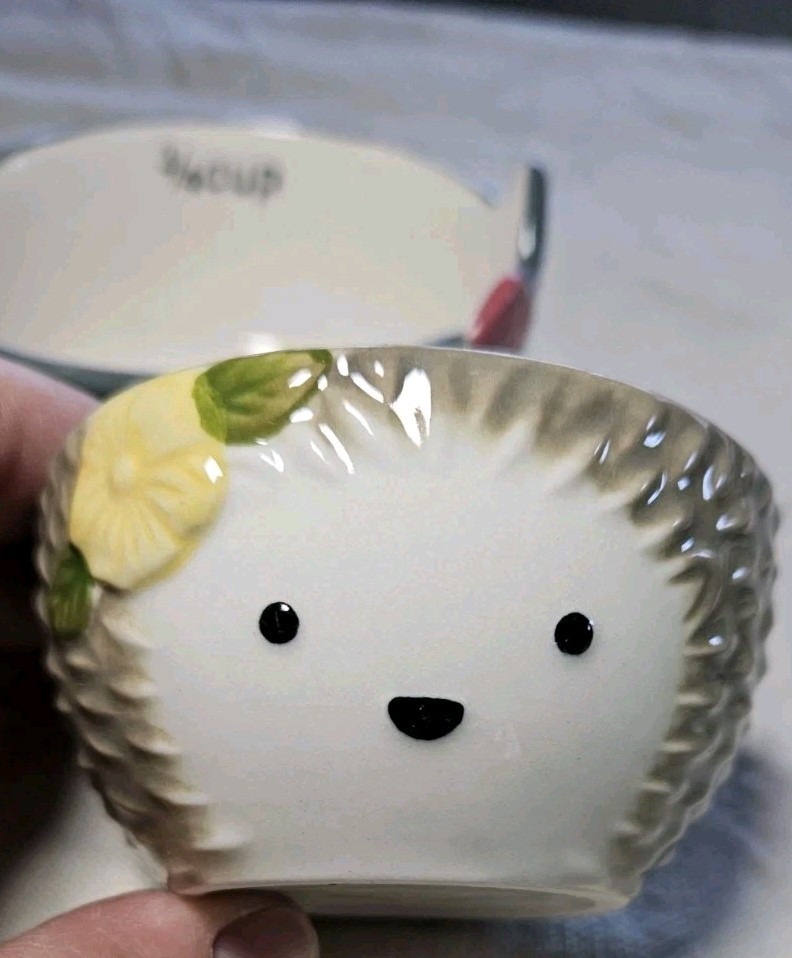 Measuring Nesting Cups Fox Raccoon Owl Hedgehog