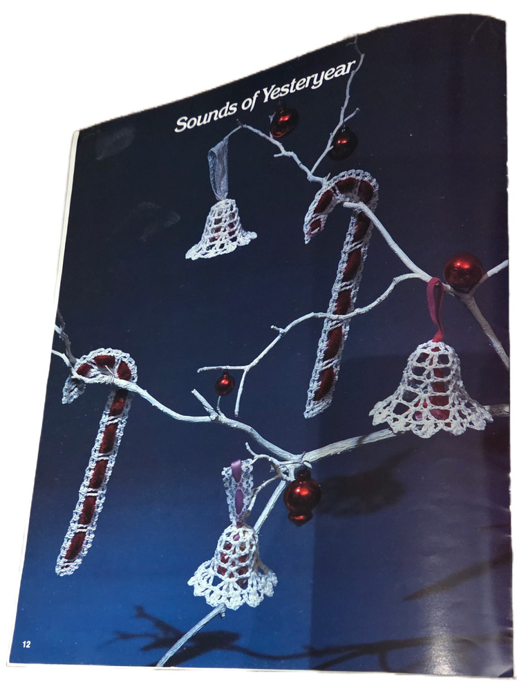VICTORIAN CHRISTMAS crochet pattern ORNAMENTS boxes SNOWFLAKES
