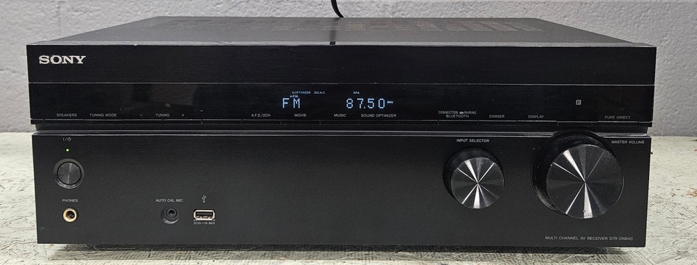 Sony STR STR-DN840 7 Channel 150 Watt Receiver - Powers On