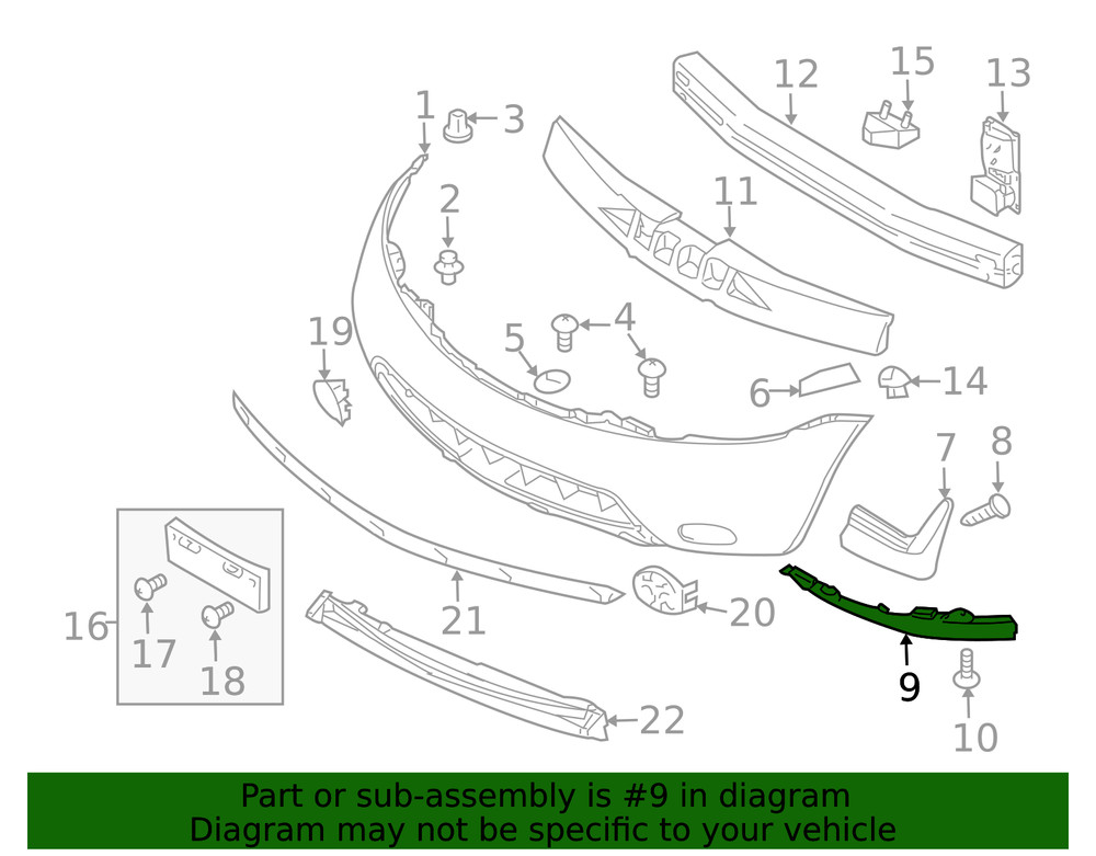 Genuine Nissan Under-Body Shield 62065-CA00A