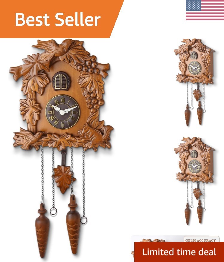 Handcrafted Wood Cuckoo Clock MX211