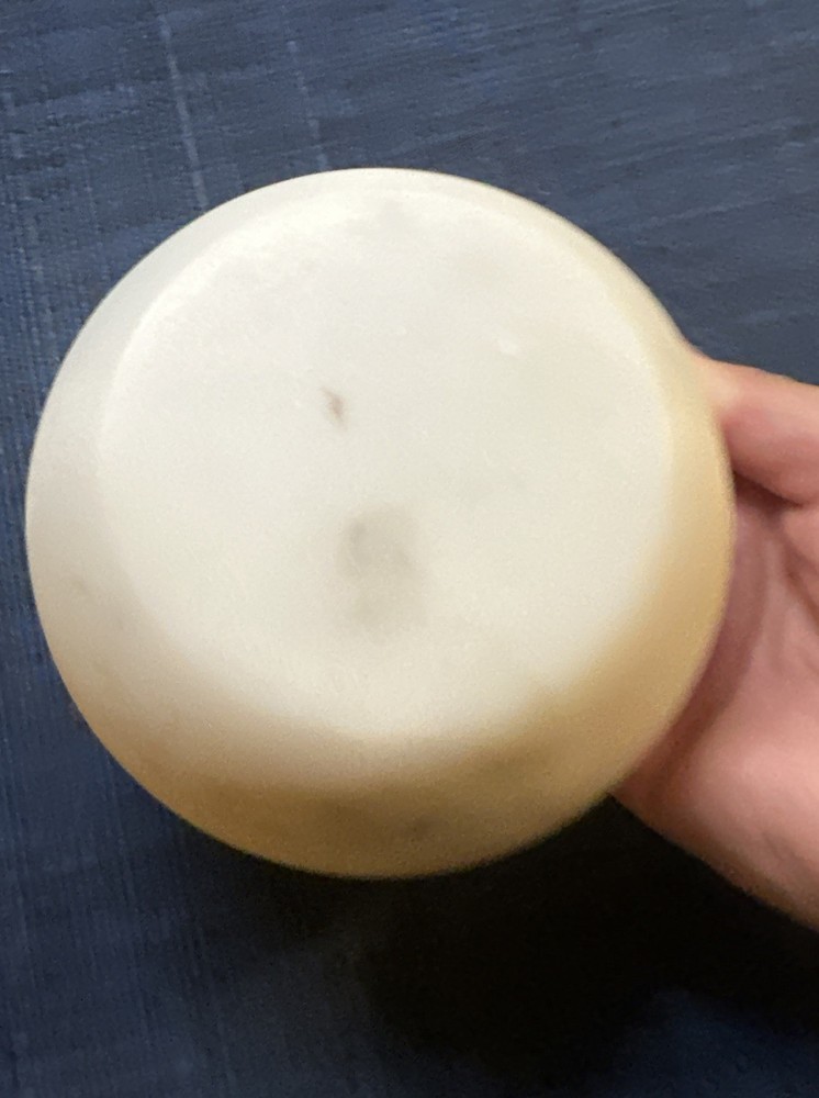 Grooved Marble Shaving Bowl
