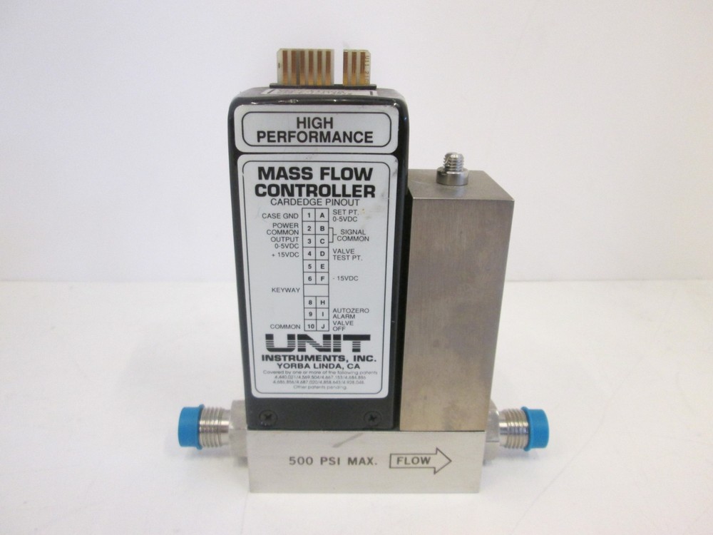 Unit Instruments, UFC-1100A, Mass Flow Controller, 100 SCCM, Cl2, Used