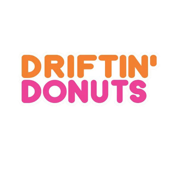 Driftin Donuts Sticker Decal
