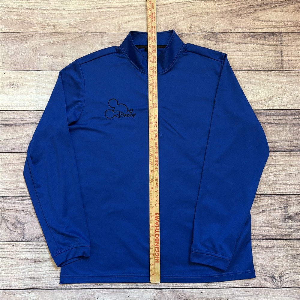 Men's Adidas Disney Mickey Mouse Daddy 1/2 Zip Pullover Size Large