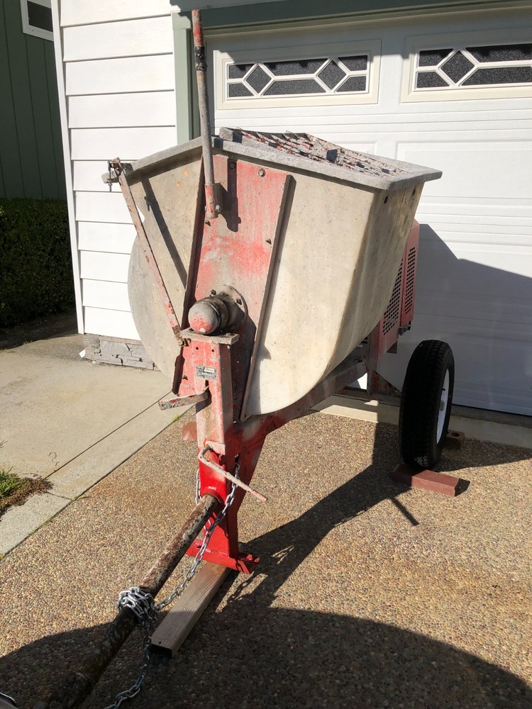 Used Gas Mortar Mixer