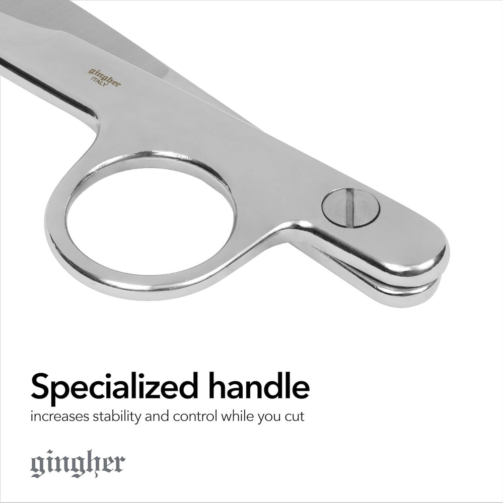 4.5" Spring-Action Knife-Edge Thread Nippers, Stainless Steel Shears, Sharp K...