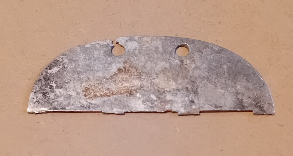 Original Ww2 German Half Dogtag Identification Discs KIA x5