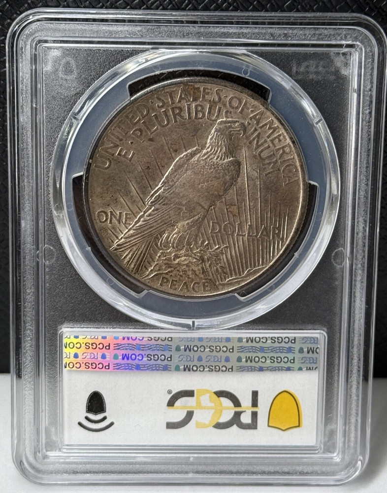 1921 Peace Dollar PCGS AU 58