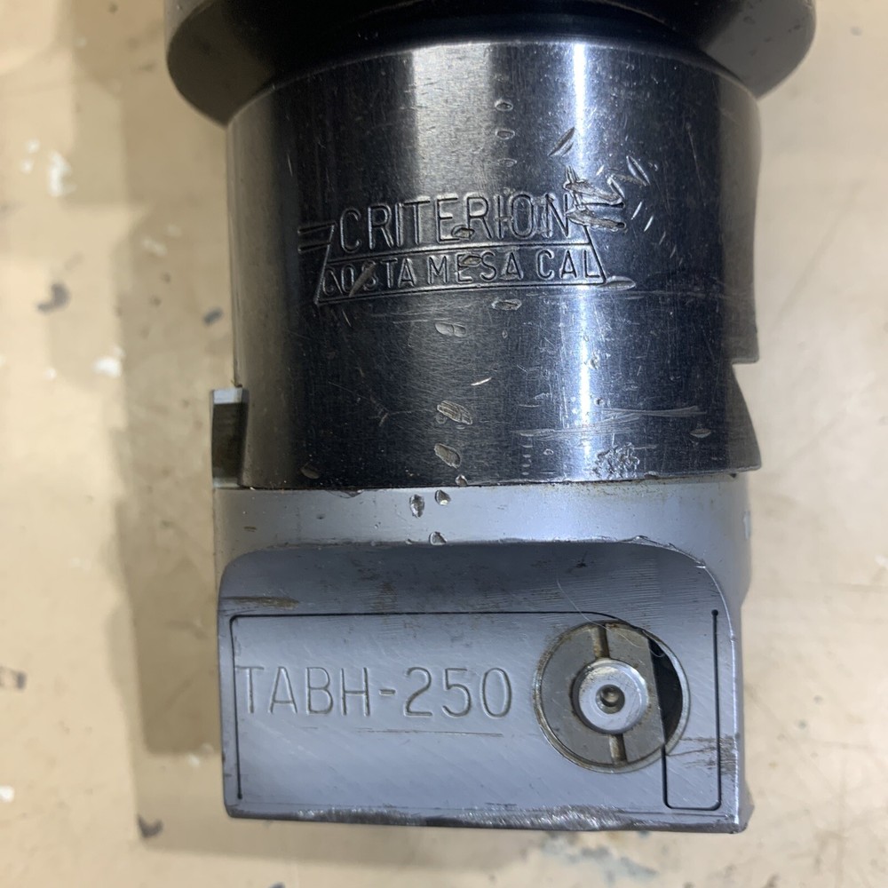 Criterion TABH-250 Precision Boring Bar Head CAT 50