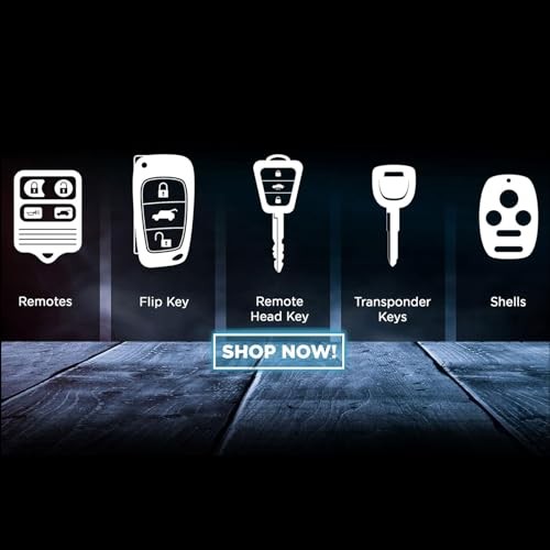 Just The Case Keyless Entry Remote Control Car Key Fob Shell Replacement Black