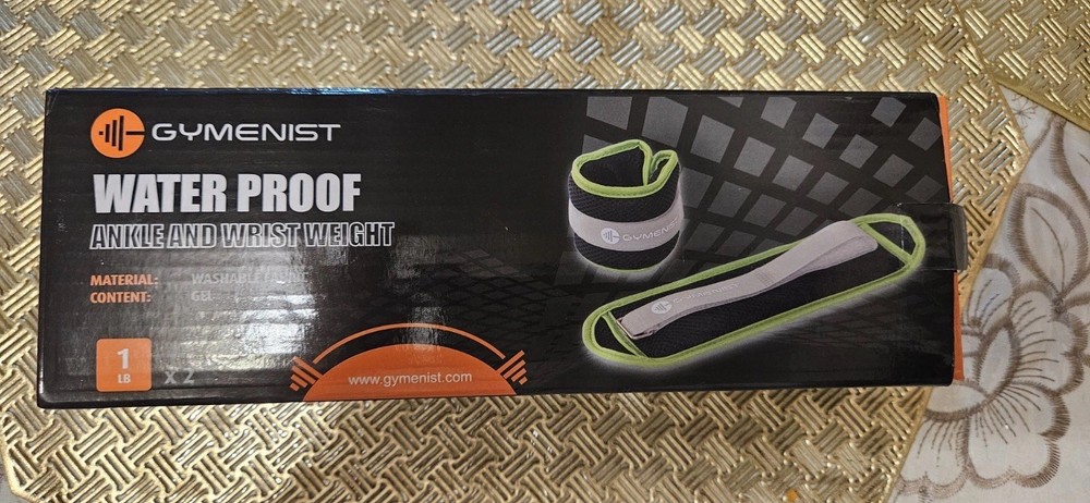 Gymenist Waterproof Ankle Wrist Weights Set