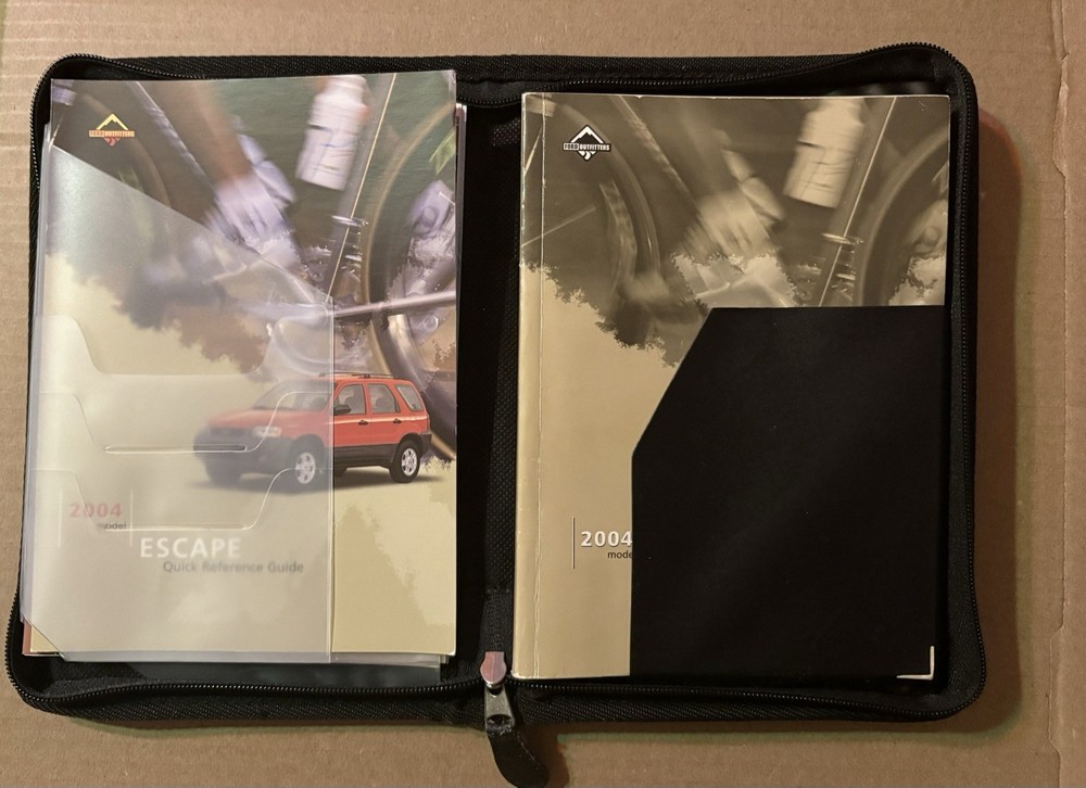 FORD CANVAS CASE FOR OWNERS MANUAL OPERATORS GUIDE USER GUIDE