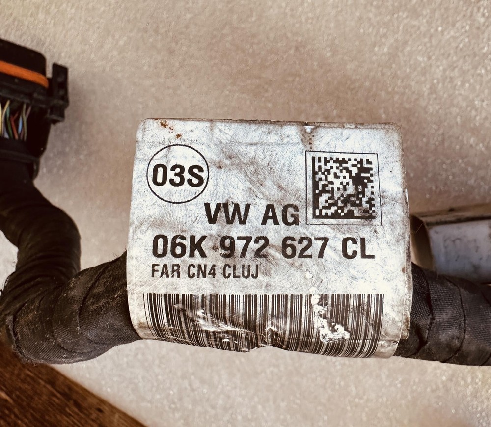 2015 - 16 AUDI S3 Engine Wire Wiring Harness OEM Please Note it has broken wires