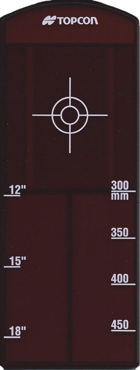 Topcon Large Target Insert Red | 329370060