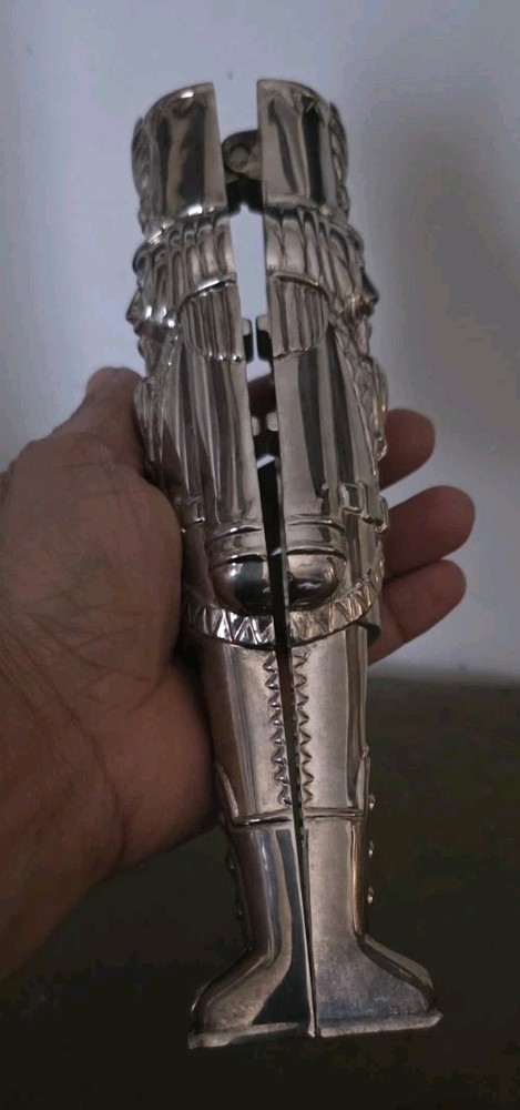Metal Nutcracker Soldier - Shell Cracker, Holiday, Christmas