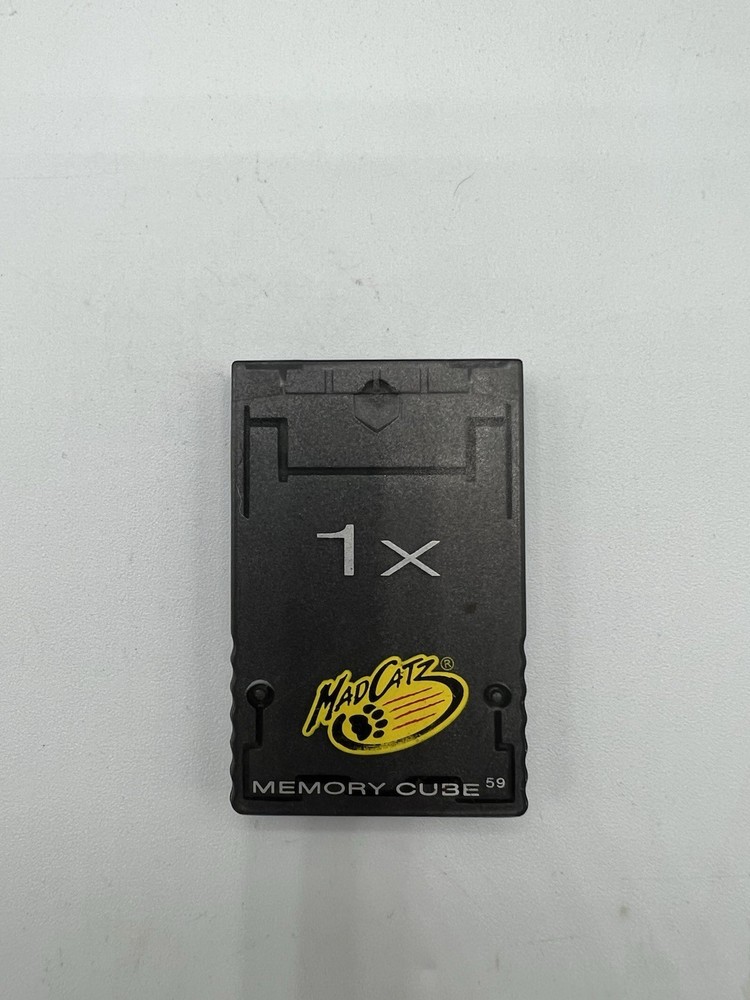 Mad Catz Memory Cube 59 Gray 1X Nintendo GameCube Memory Card