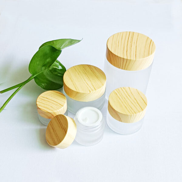 Makeup Bottle SampleContainer cosmetic glass empty Thick Jar container 2-12pcs