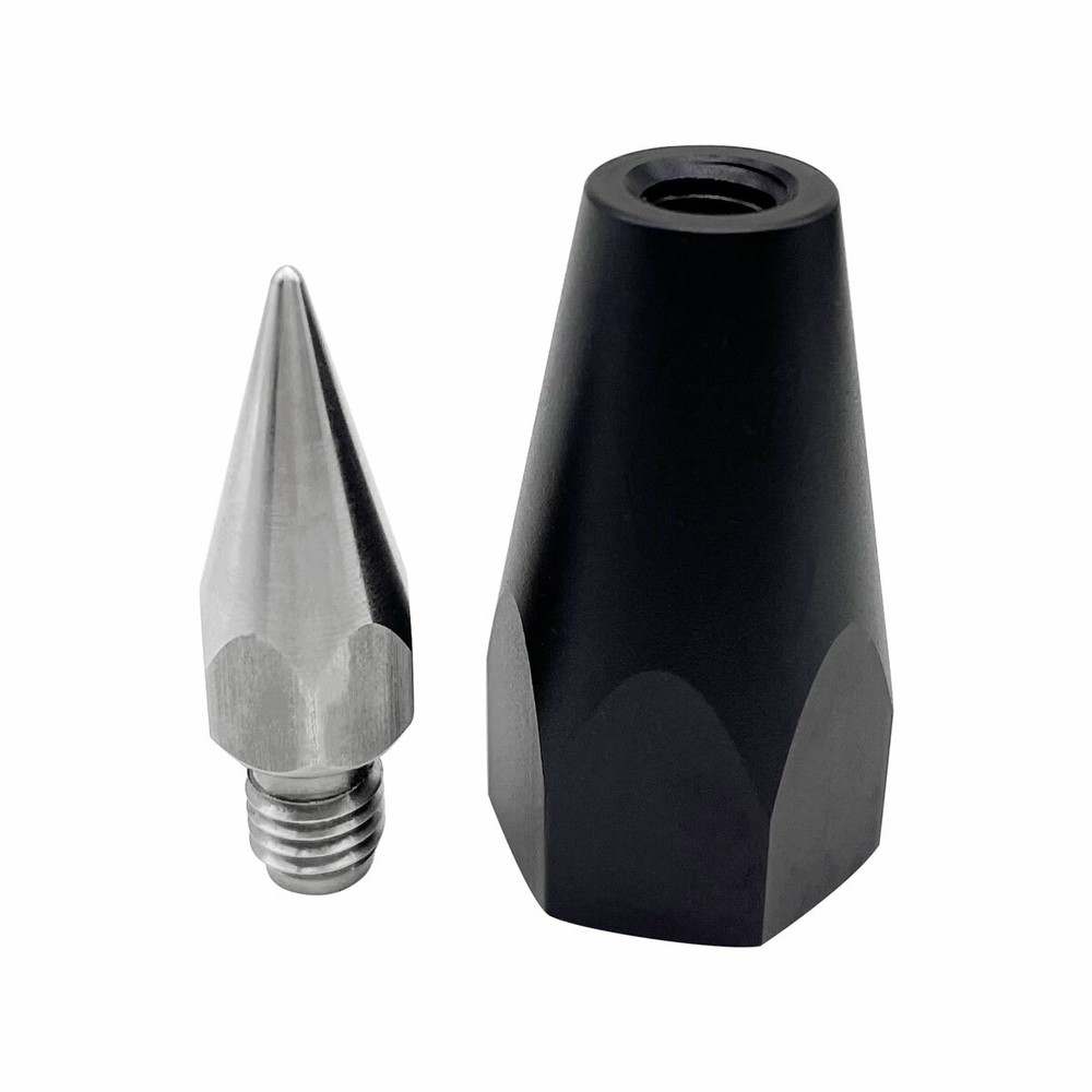 PRISM POLE POINT WITH REPLACEABLE TIP 5/8 INTERNAL THREAD