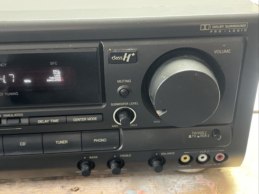 Technics SA-EX700 AV Control Stereo Receiver Phono Bundled with Remote