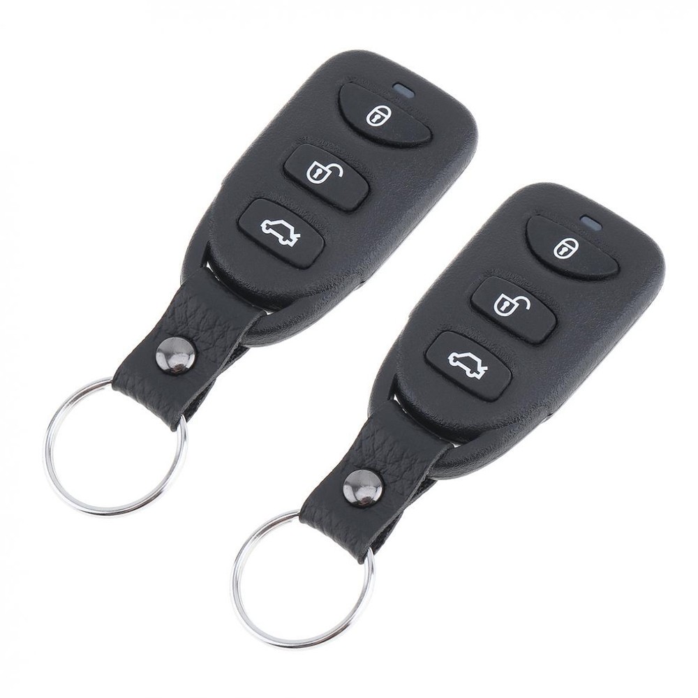 Car Alarm Auto Remote Control Central Locking Door Lock Kit Keyless Entry System