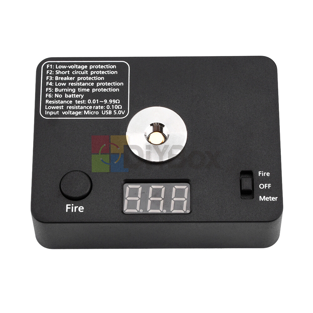 521 TAB MINI V3 Resistance Tester with Screen Display 0.01~9.99 Ω