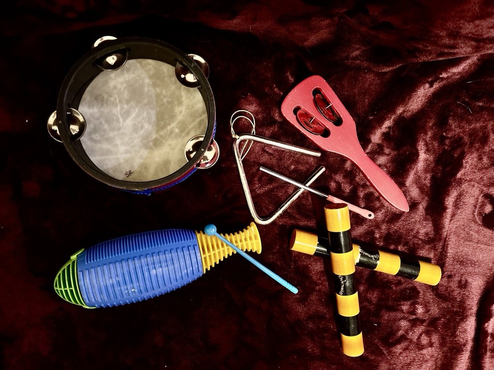 5 piece musical instrument percussion making set