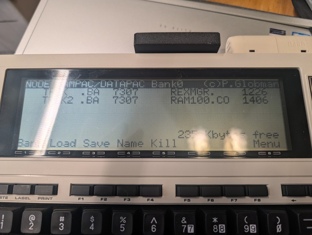MiniNDP - RAMDisk for Tandy Model 102/200 with Cover
